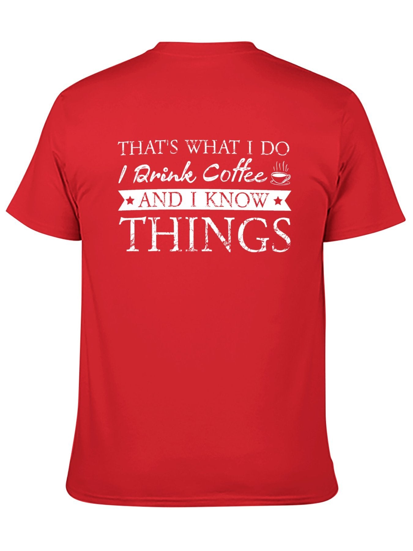 Unisex Cotton T-Shirt with Back Heat Transfer Printxb4432w2jdwu