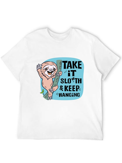 Funny Animals Unisex Cotton T-Shirt with Front Heat Transfer Print Xg2wdd3dtmrg