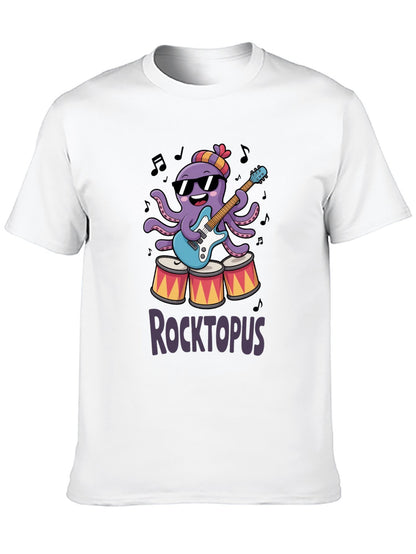 Funny Animals Unisex Cotton T-Shirt with Front Heat Transfer Print Xg2wd2s0cmem