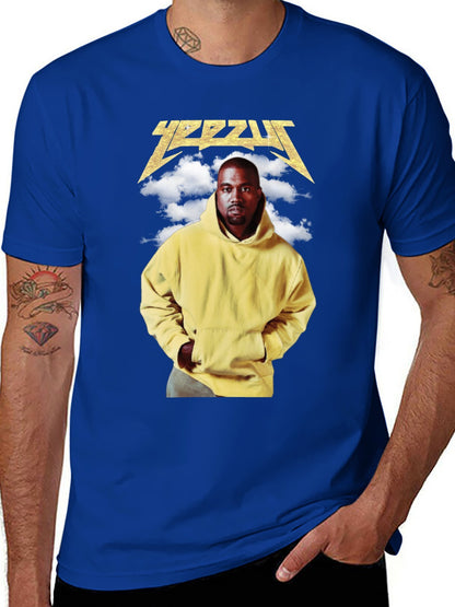 Music Unisex Cotton T-Shirt with Front Heat Transfer Print Xbbxo2ofpoh0