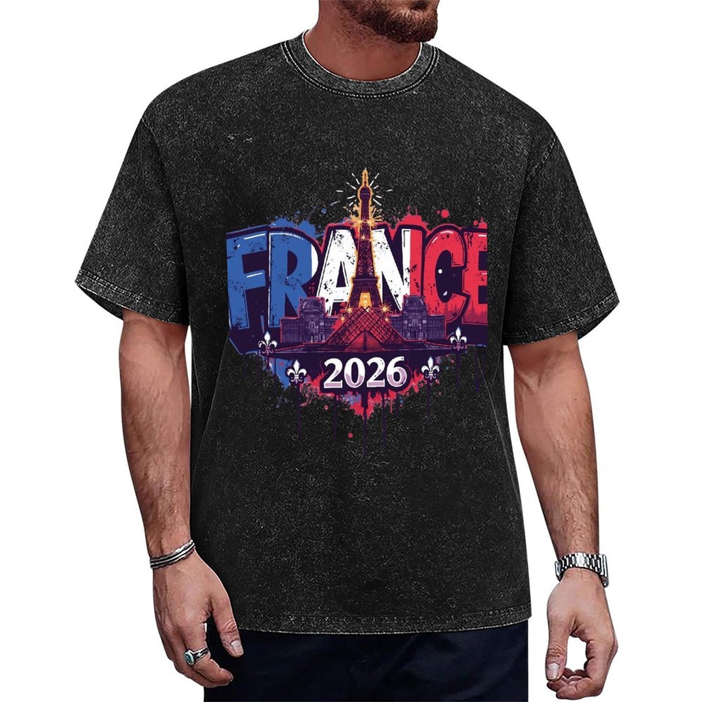 2026 World Cup Cotton T-Shirt France