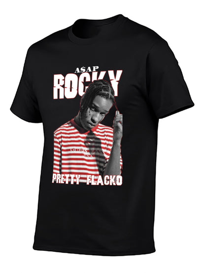 Music Unisex Cotton T-Shirt with Front Heat Transfer Print Xbbxosb3ly61