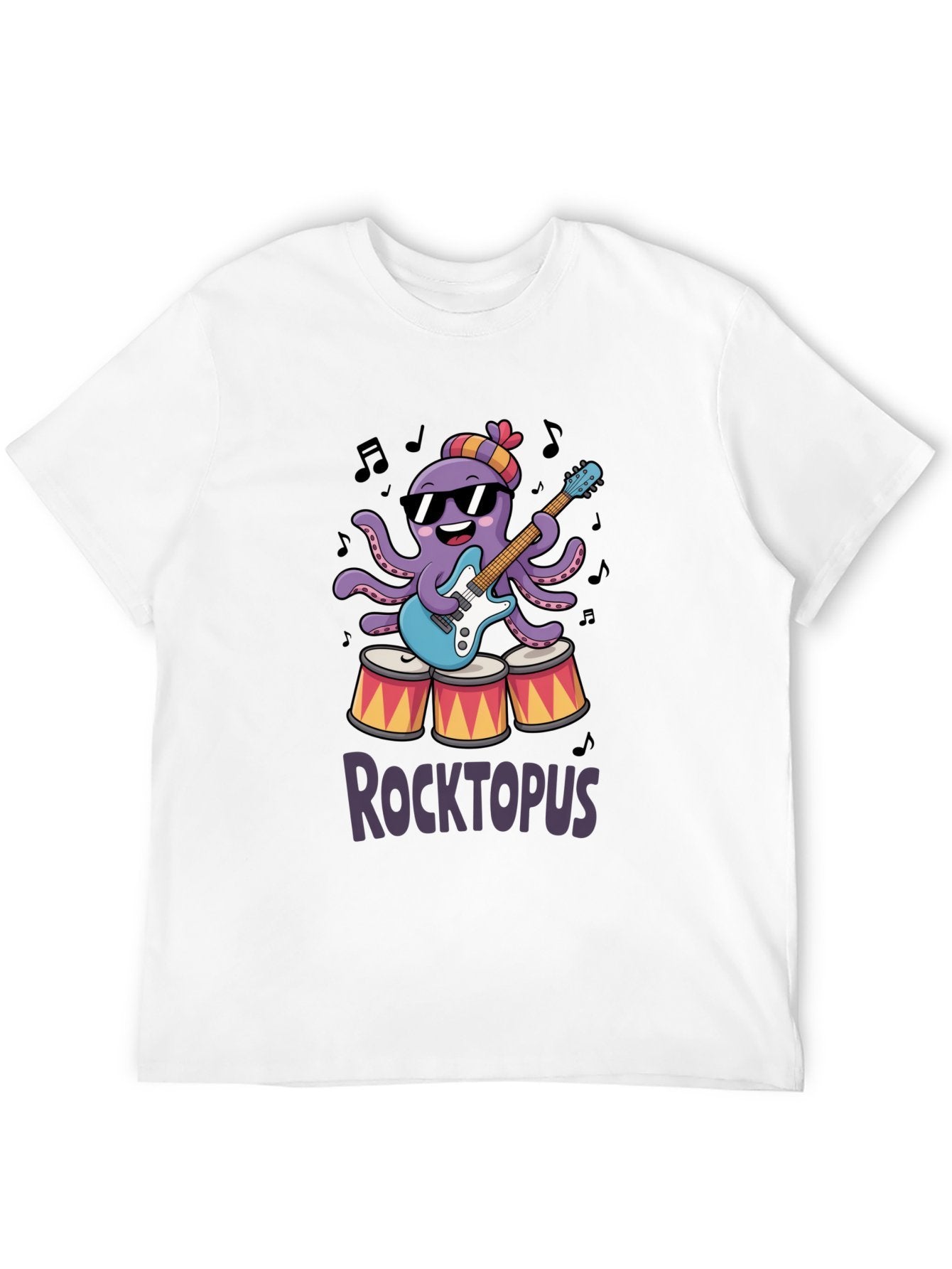 Funny Animals Unisex Cotton T-Shirt with Front Heat Transfer Print Xg2wd2s0cmem