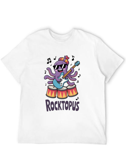 Funny Animals Unisex Cotton T-Shirt with Front Heat Transfer Print Xg2wd2s0cmem