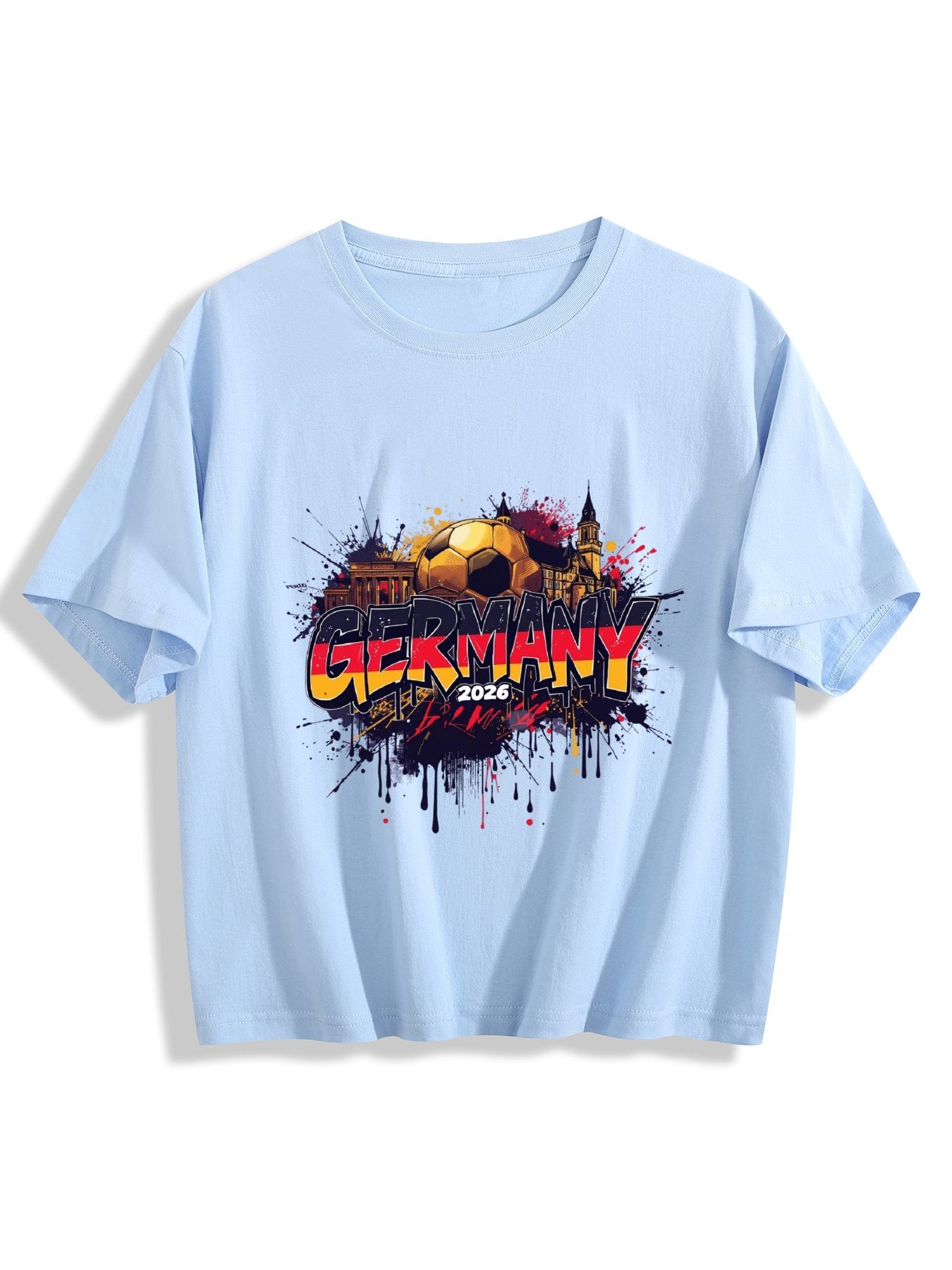 World Cup 2026 Women's Crop Top T-Shirt Germant