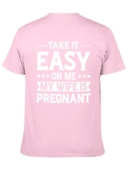 Unisex Cotton T-Shirt with Back Heat Transfer Printxb443xxznvh6