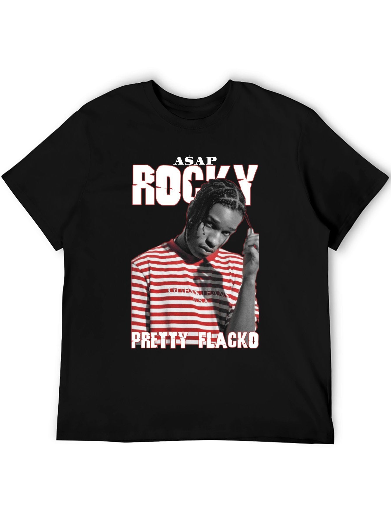 Music Unisex Cotton T-Shirt with Front Heat Transfer Print Xbbxosb3ly61