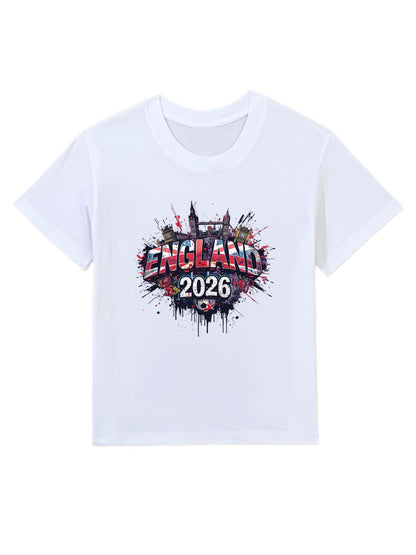 Wolrd Cup 2026 Children's T-shirt England
