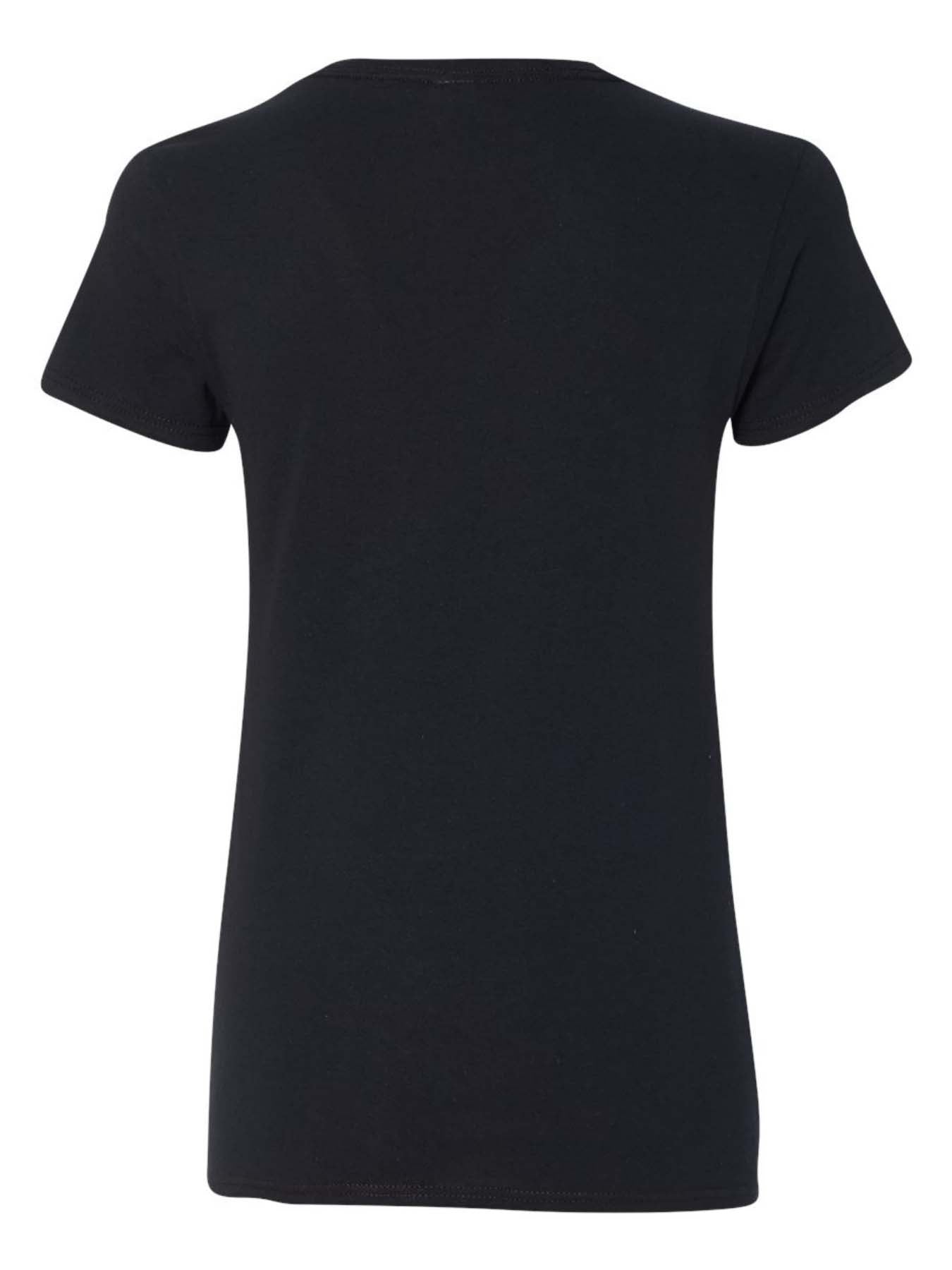 V-neck Women's Cotton T-shirt ROCK HEAVEN