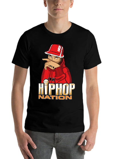 Music Unisex Cotton T-Shirt with Front Heat Transfer Print Xbbxy8xc629k