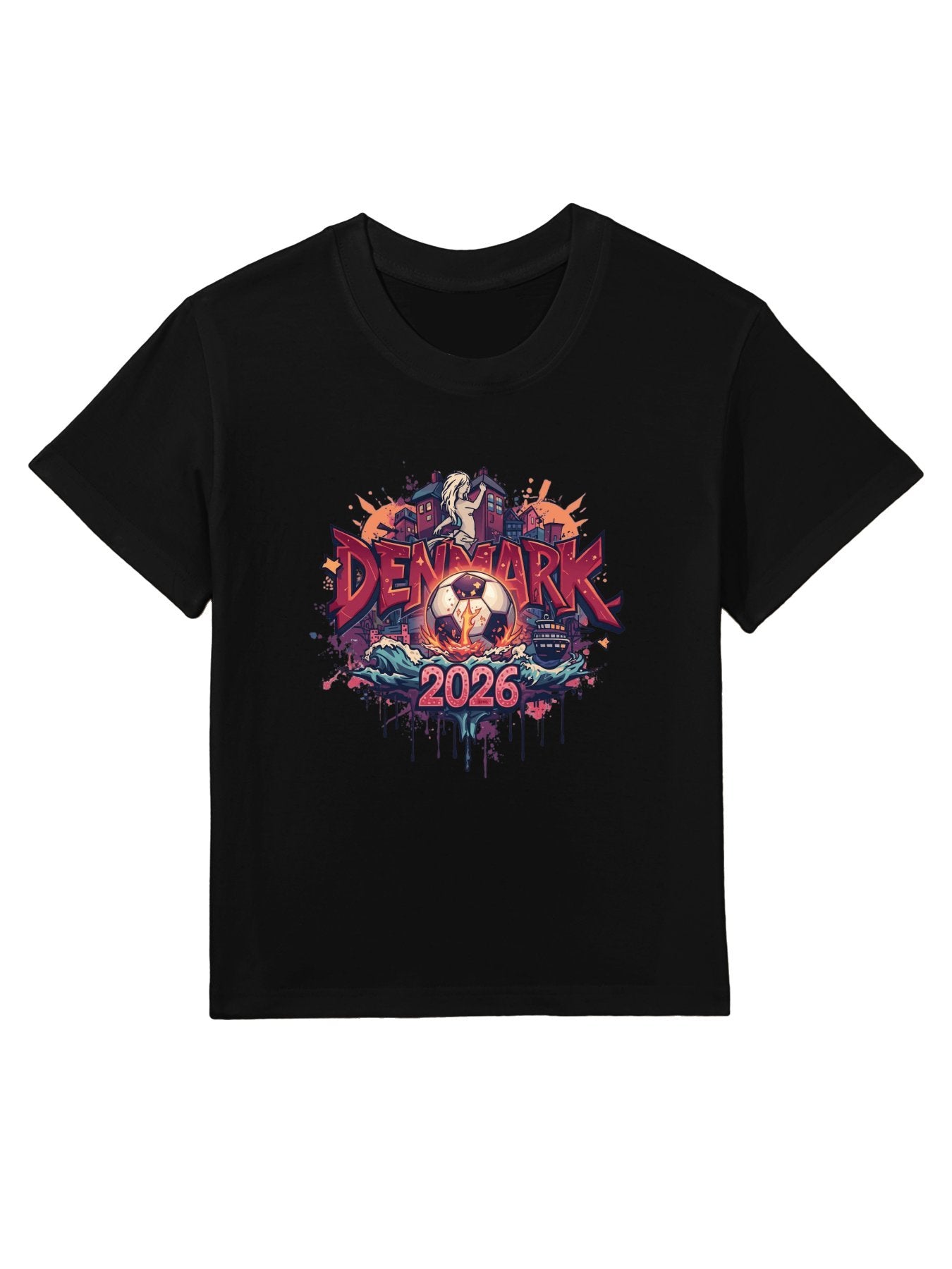 Wolrd Cup 2026 Children's T-shirt Denmark