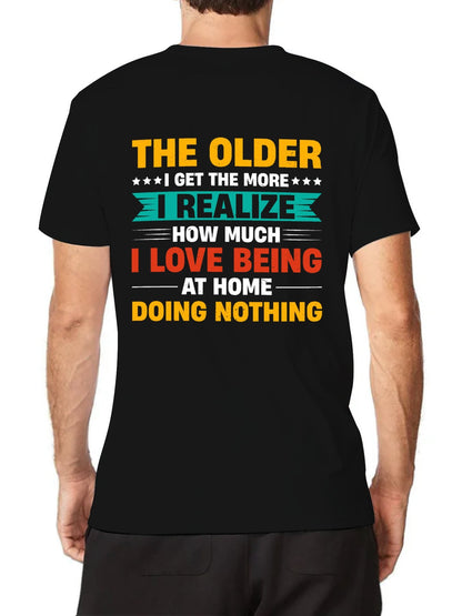 Unisex Cotton T-Shirt with Back Heat Transfer Printxb443sfeu13d