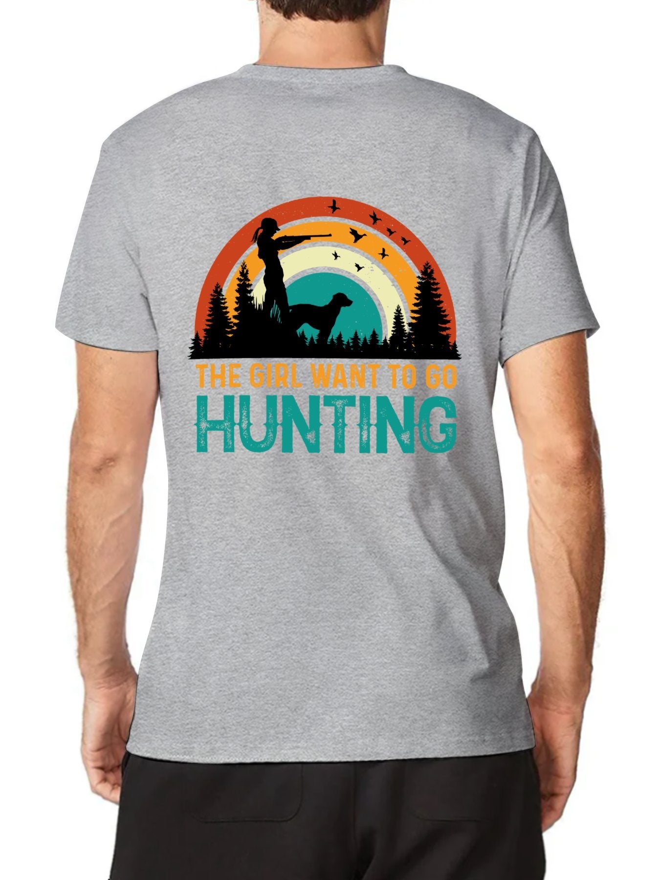 Unisex Cotton T-Shirt with Back Heat Transfer Printxb443zxu216t