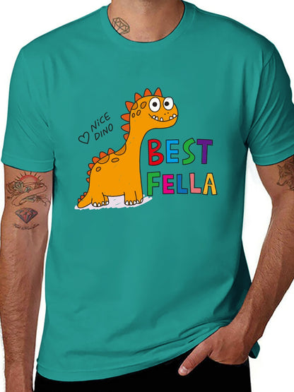 Funny Animals Unisex Cotton T-Shirt with Front Heat Transfer Print Xg2wdsbrgznv
