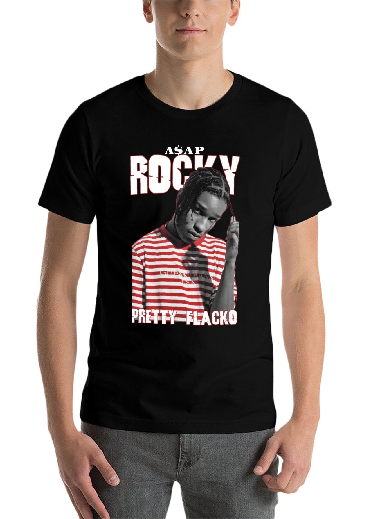 Music Unisex Cotton T-Shirt with Front Heat Transfer Print Xbbxosb3ly61