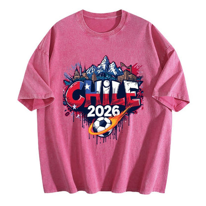 2026 World Cup Cotton T-Shirt Chile