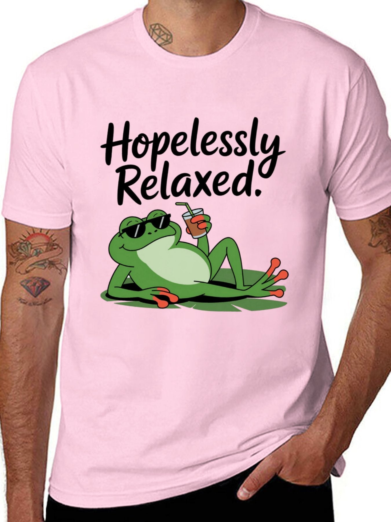 Funny Animals Unisex Cotton T-Shirt with Front Heat Transfer Print Xg2wdd45qp80