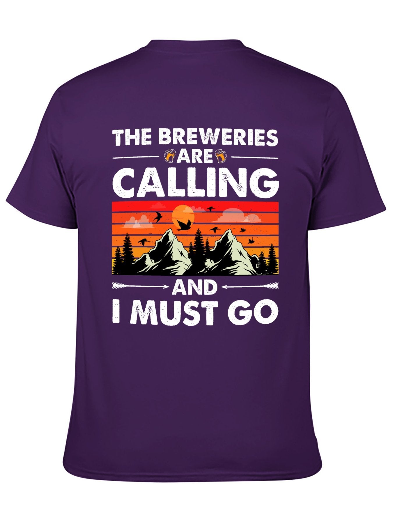 Unisex Cotton T-Shirt with Back Heat Transfer Printxb443st22dkt