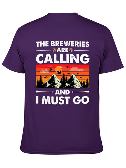 Unisex Cotton T-Shirt with Back Heat Transfer Printxb443st22dkt