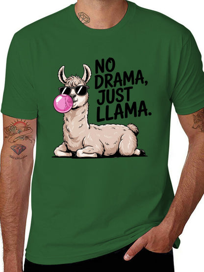 Funny Animals Unisex Cotton T-Shirt with Front Heat Transfer Print Xg2wd2qm6jrx