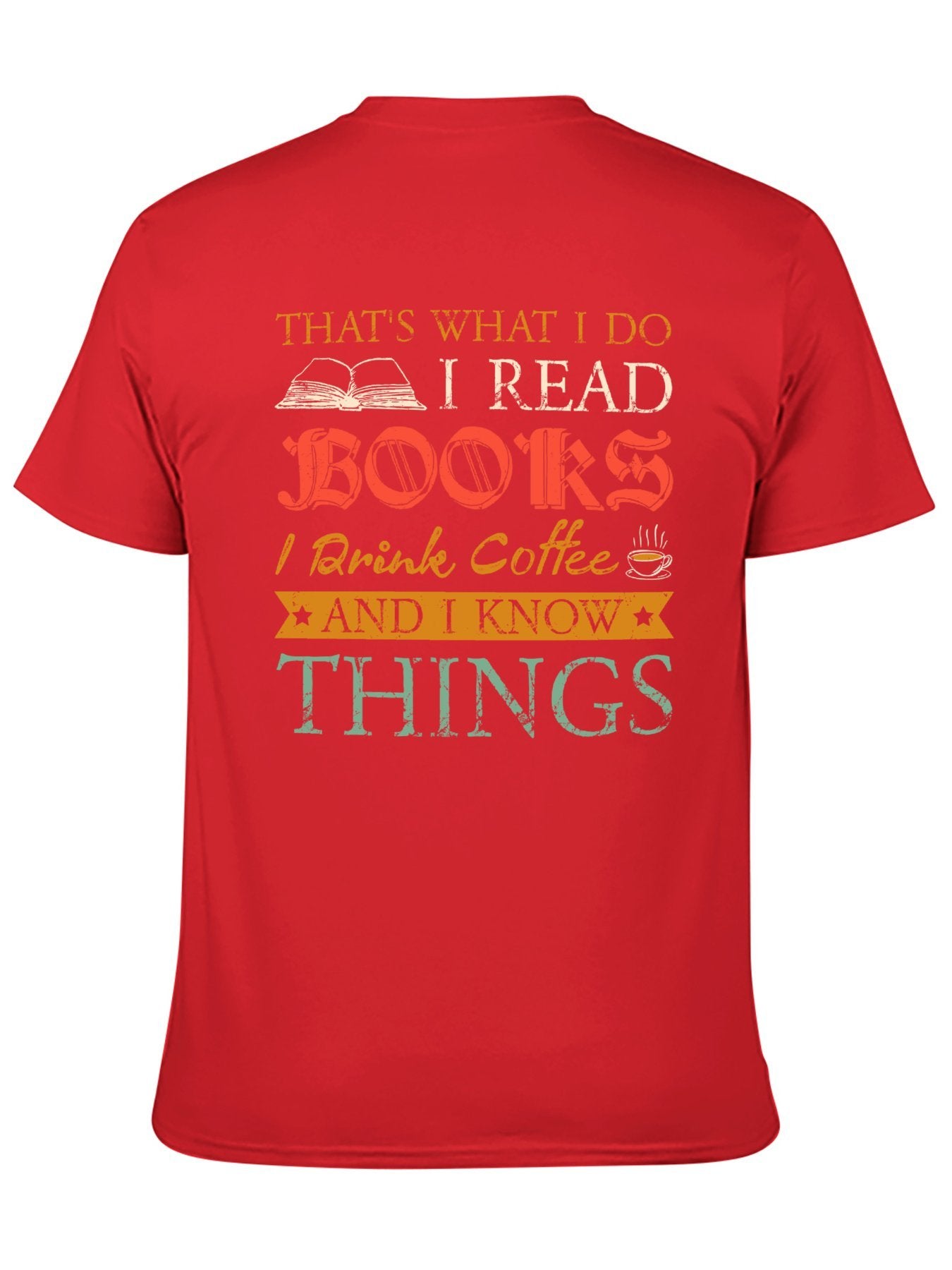 Unisex Cotton T-Shirt with Back Heat Transfer Printxb44320f4d1g