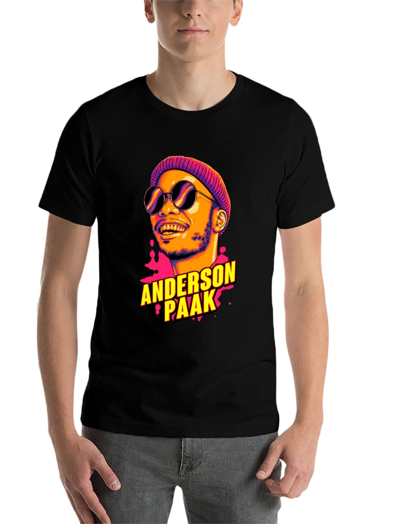 Music Unisex Cotton T-Shirt with Front Heat Transfer Print Xbbxy8kfs91t