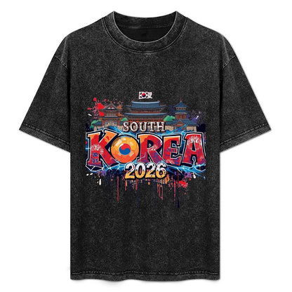 2026 World Cup Cotton T-Shirt Korea