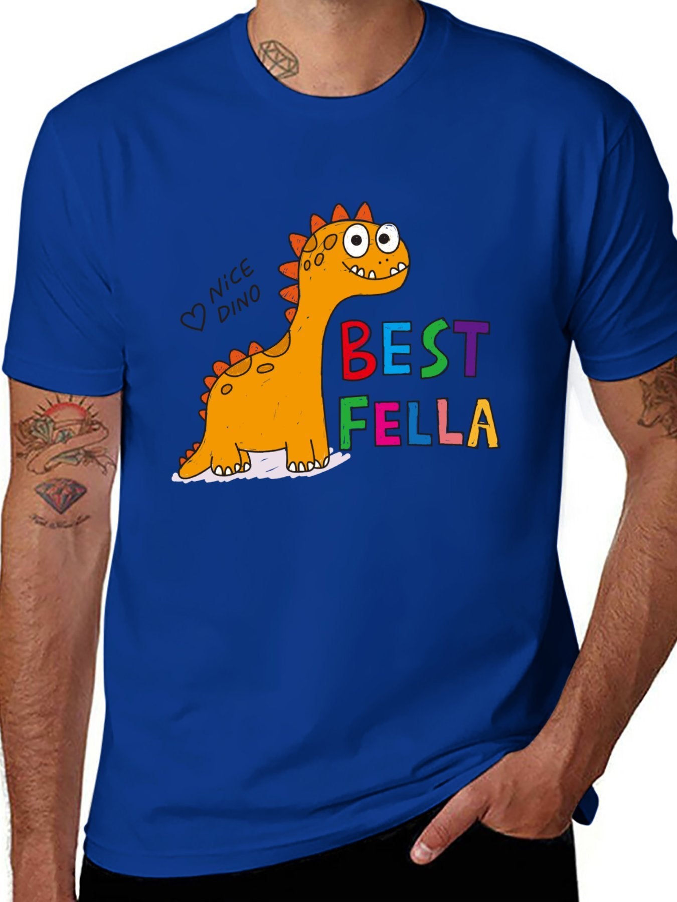 Funny Animals Unisex Cotton T-Shirt with Front Heat Transfer Print Xg2wdsbrgznv