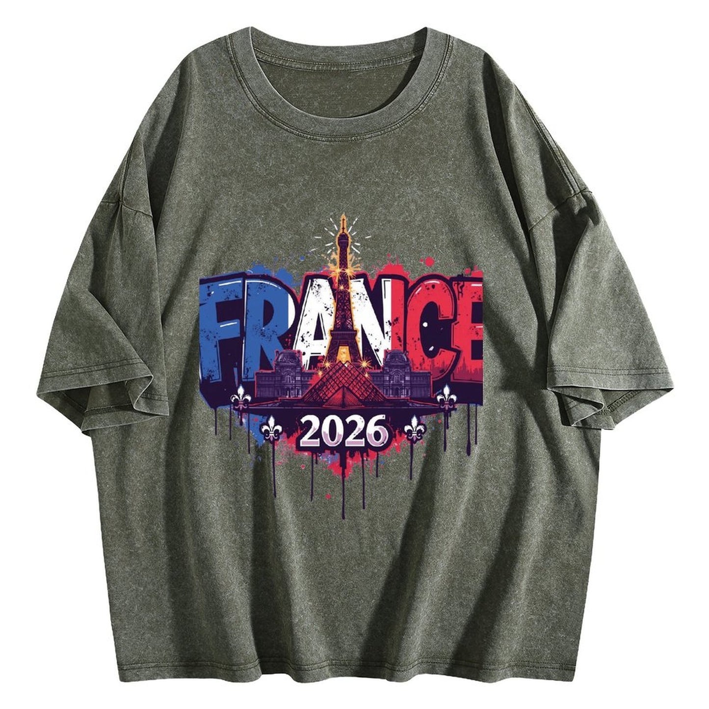 2026 World Cup Cotton T-Shirt France