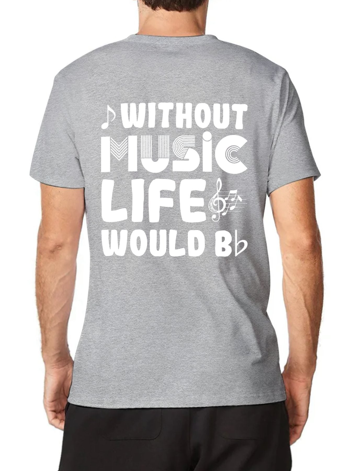 Unisex Cotton T-Shirt with Back Heat Transfer Printxb9hzy49hcs1