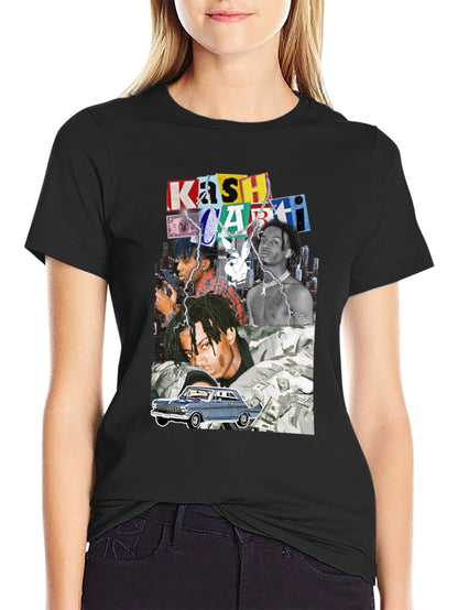 Music Unisex Cotton T-Shirt with Front Heat Transfer Print Xbbxo22yqsr1