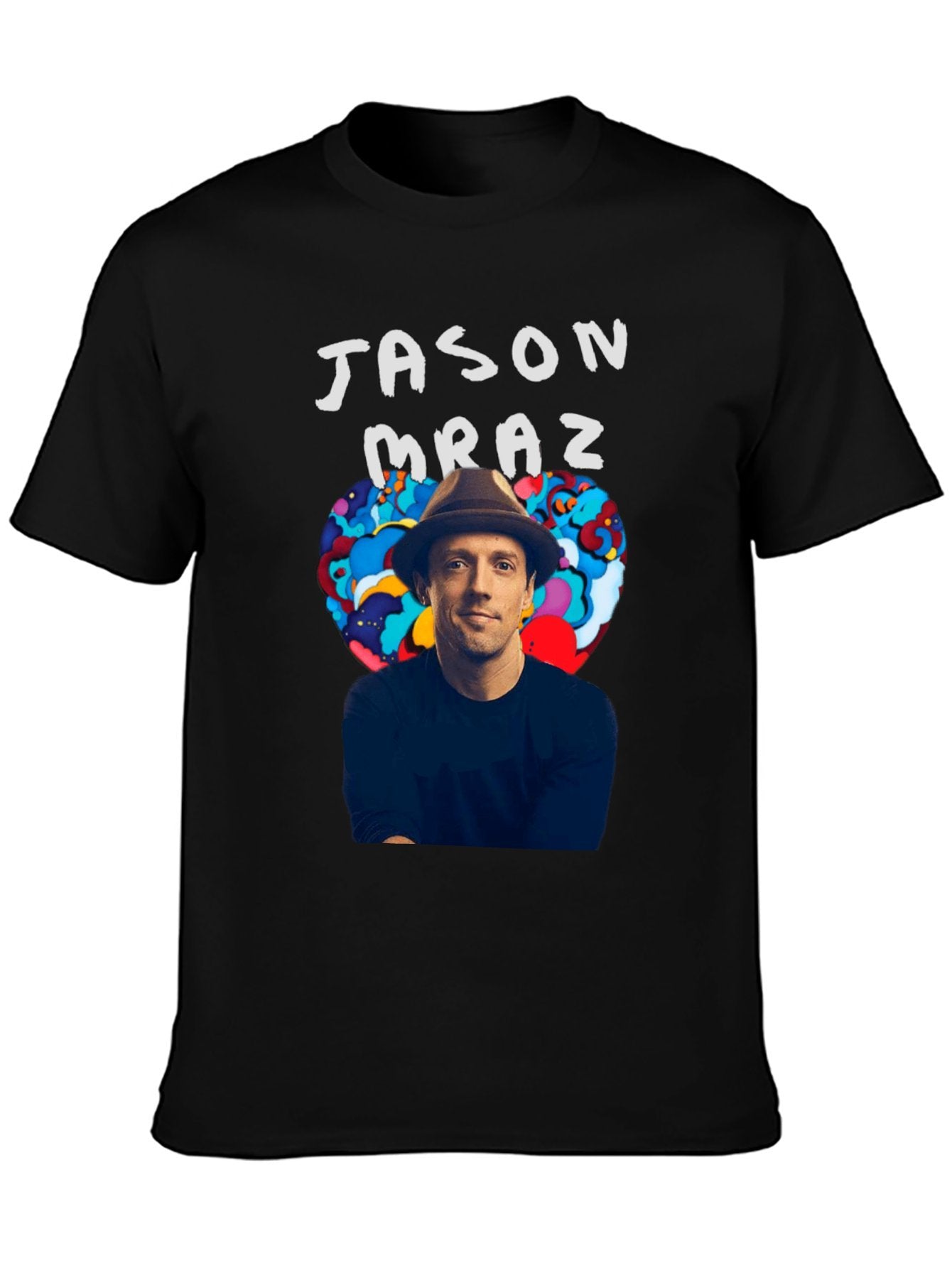 Music Unisex Cotton T-Shirt with Front Heat Transfer Print Xbbxosuzexyv