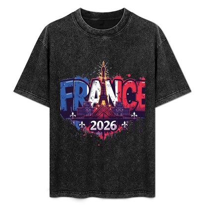 2026 World Cup Cotton T-Shirt France