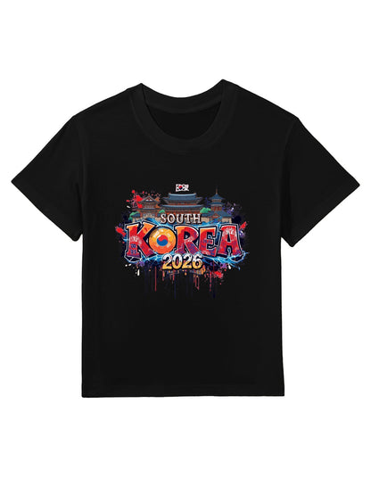 Wolrd Cup 2026 Children's T-shirt Korea