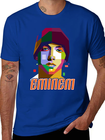 Music Unisex Cotton T-Shirt with Front Heat Transfer Print Xbbxy8fbxc5u