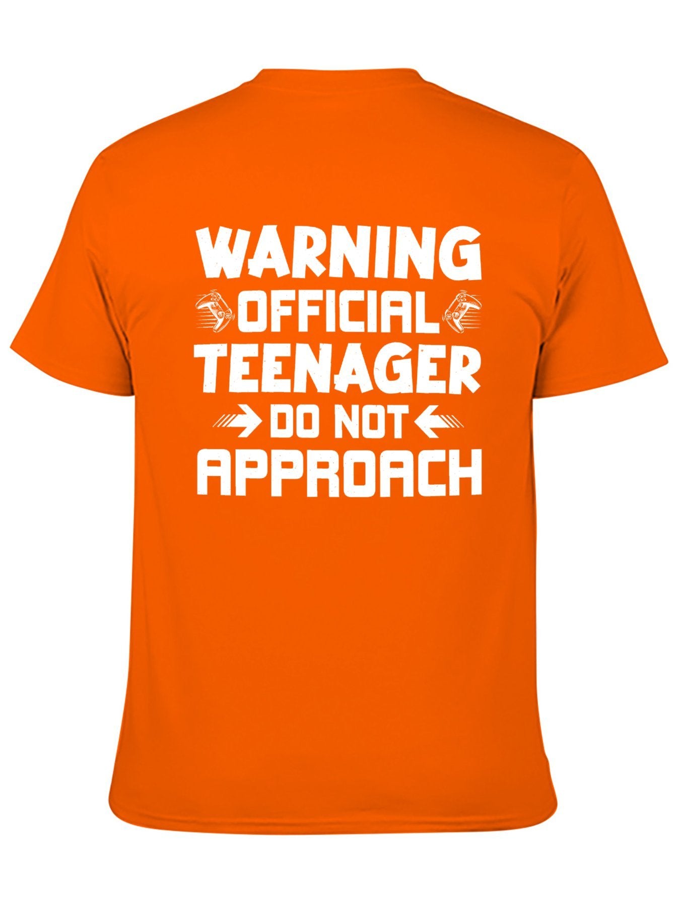 Unisex Cotton T-Shirt with Back Heat Transfer Printxb9hztwebohv