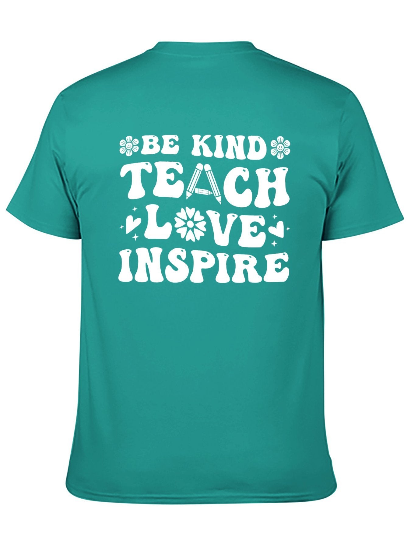 Unisex Cotton T-Shirt with Back Heat Transfer Printxb443z8lmcn6