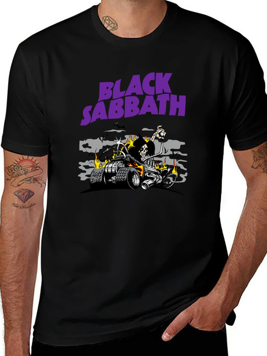 Music Unisex Cotton T-Shirt with Front Heat Transfer Print Xbbxos45uywd