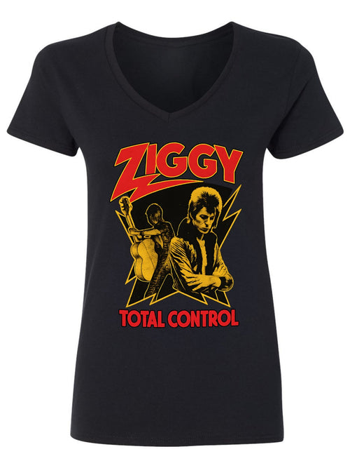 V-neck Women's Cotton T-shirt ZIGGY TOTAL CONTROL