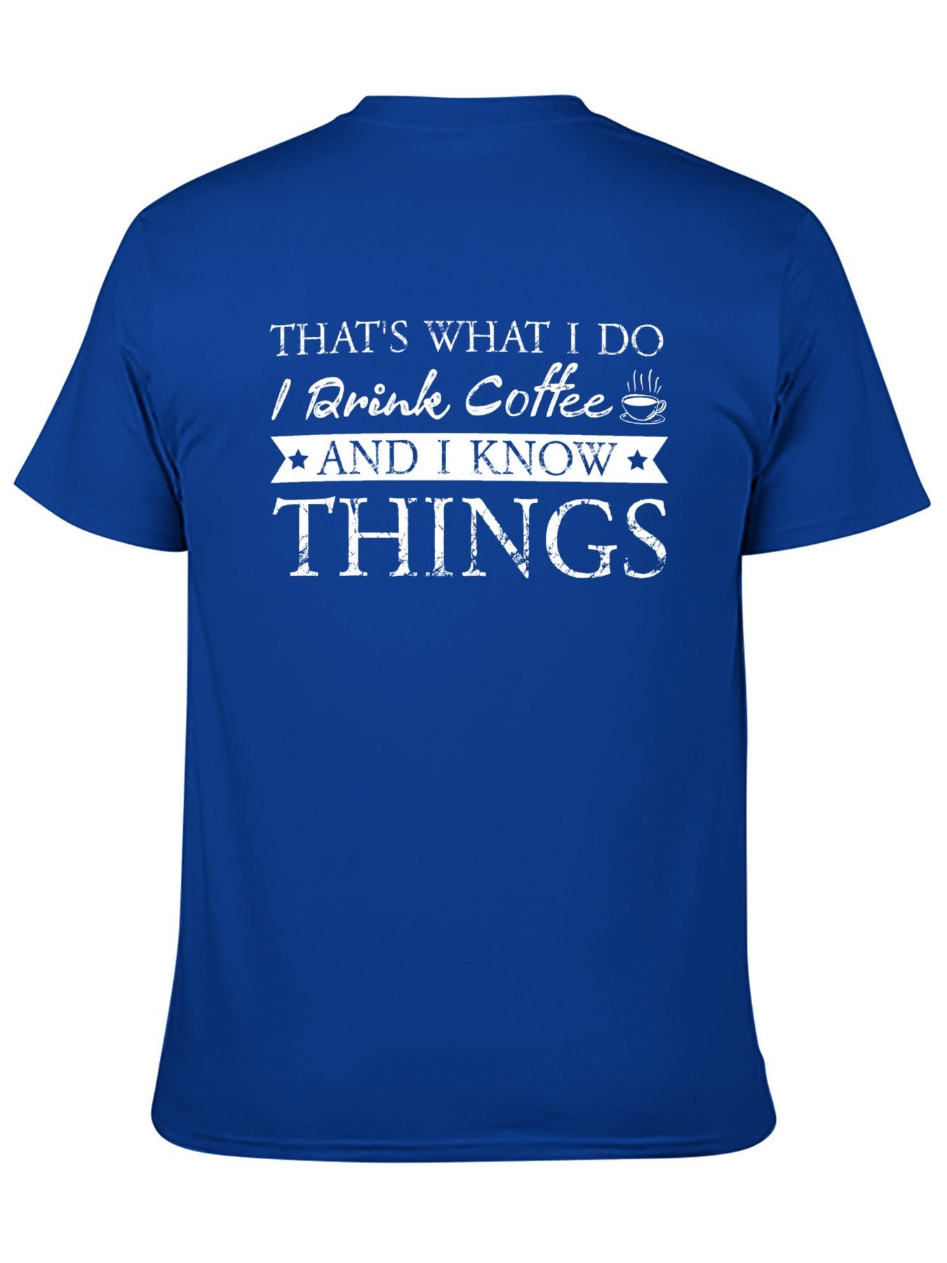 Unisex Cotton T-Shirt with Back Heat Transfer Printxb4432w2jdwu