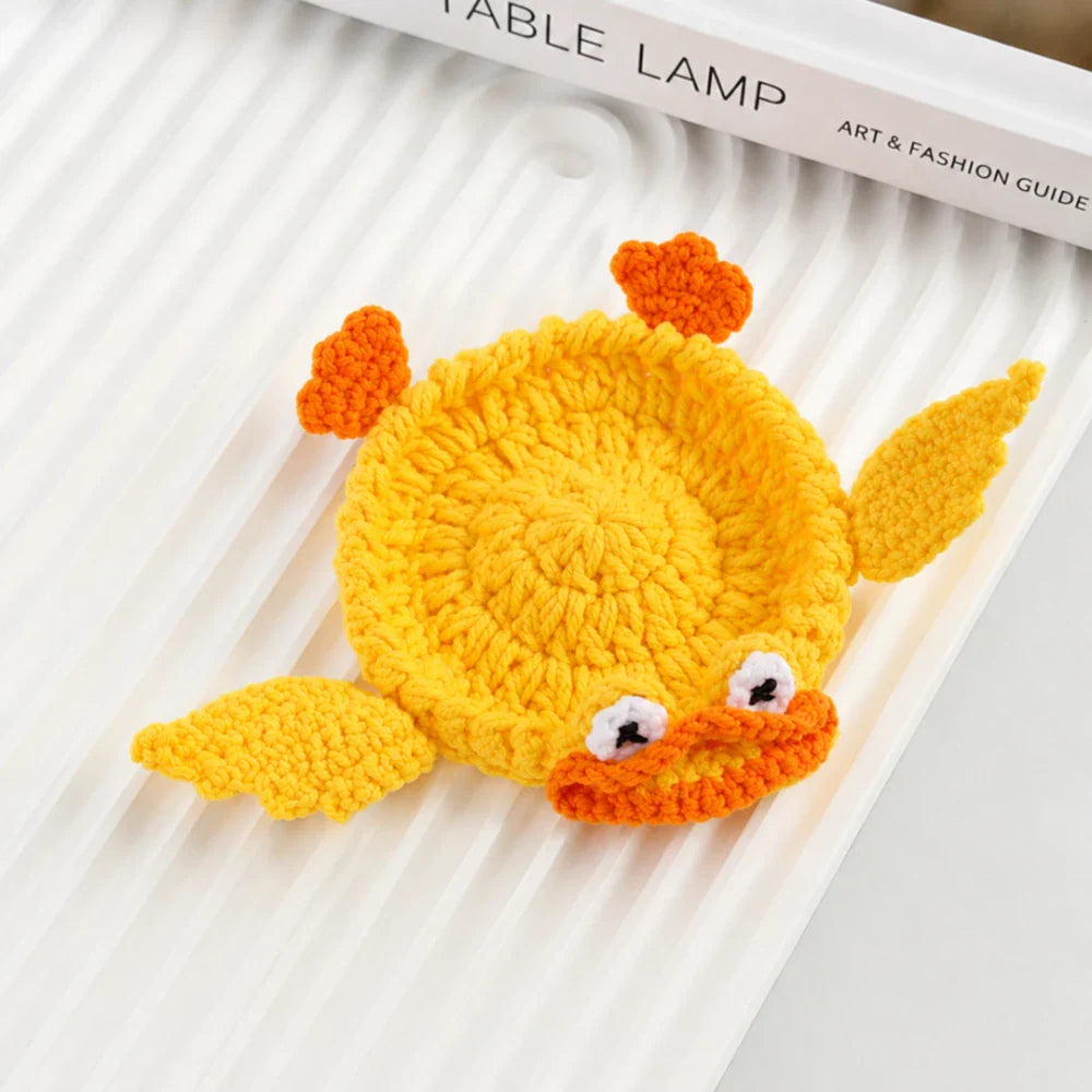 Handmade Animal Crochet Coasters - Limited Time Offer