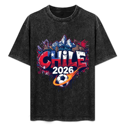2026 World Cup Cotton T-Shirt Chile