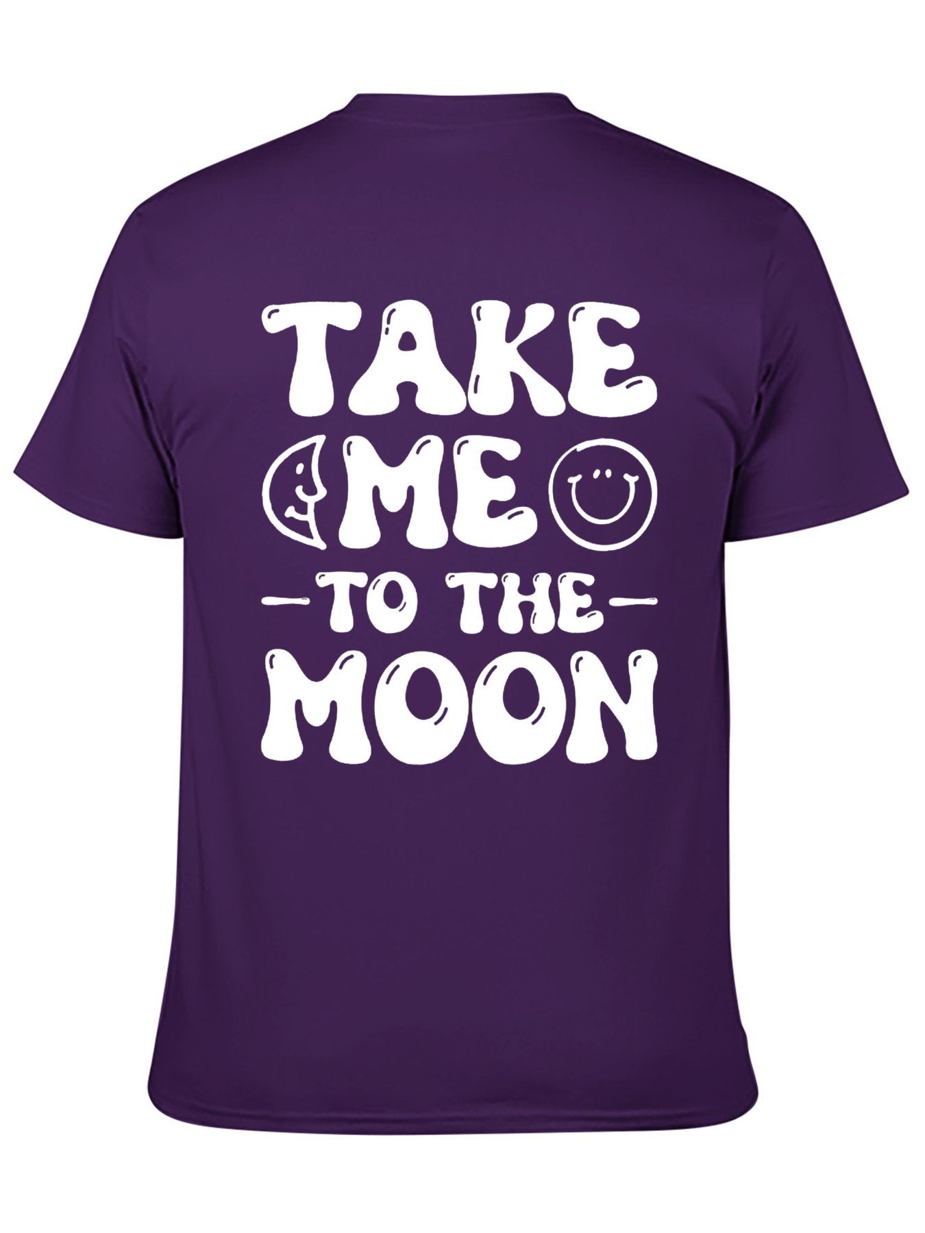 Unisex Cotton T-Shirt with Back Heat Transfer Printxb443229b776