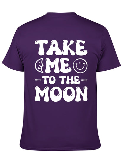 Unisex Cotton T-Shirt with Back Heat Transfer Printxb443229b776