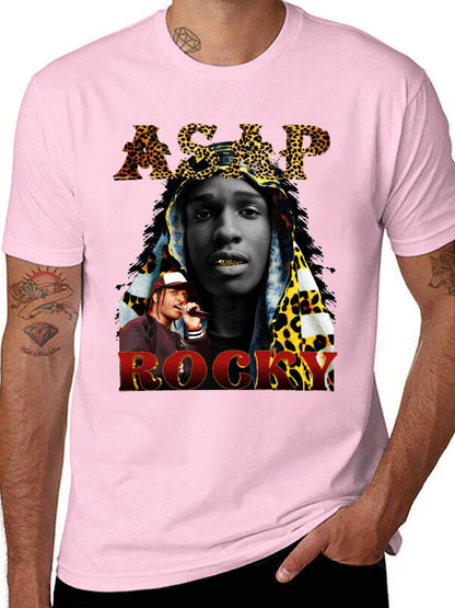 Music Unisex Cotton T-Shirt with Front Heat Transfer Print Xbb950rhknoe