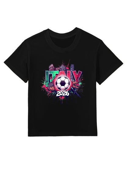 Wolrd Cup 2026 Children's T-shirt Italy