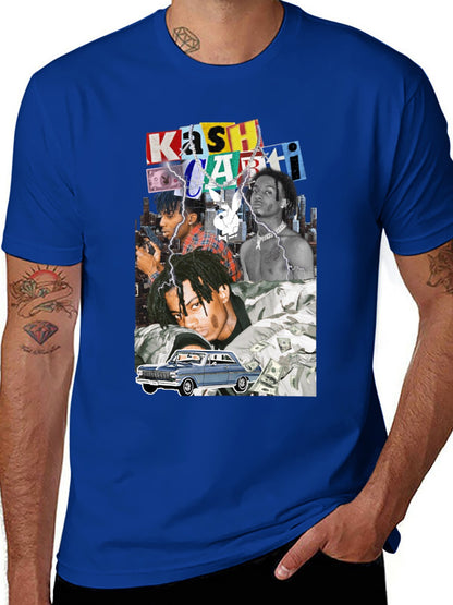 Music Unisex Cotton T-Shirt with Front Heat Transfer Print Xbbxo22yqsr1