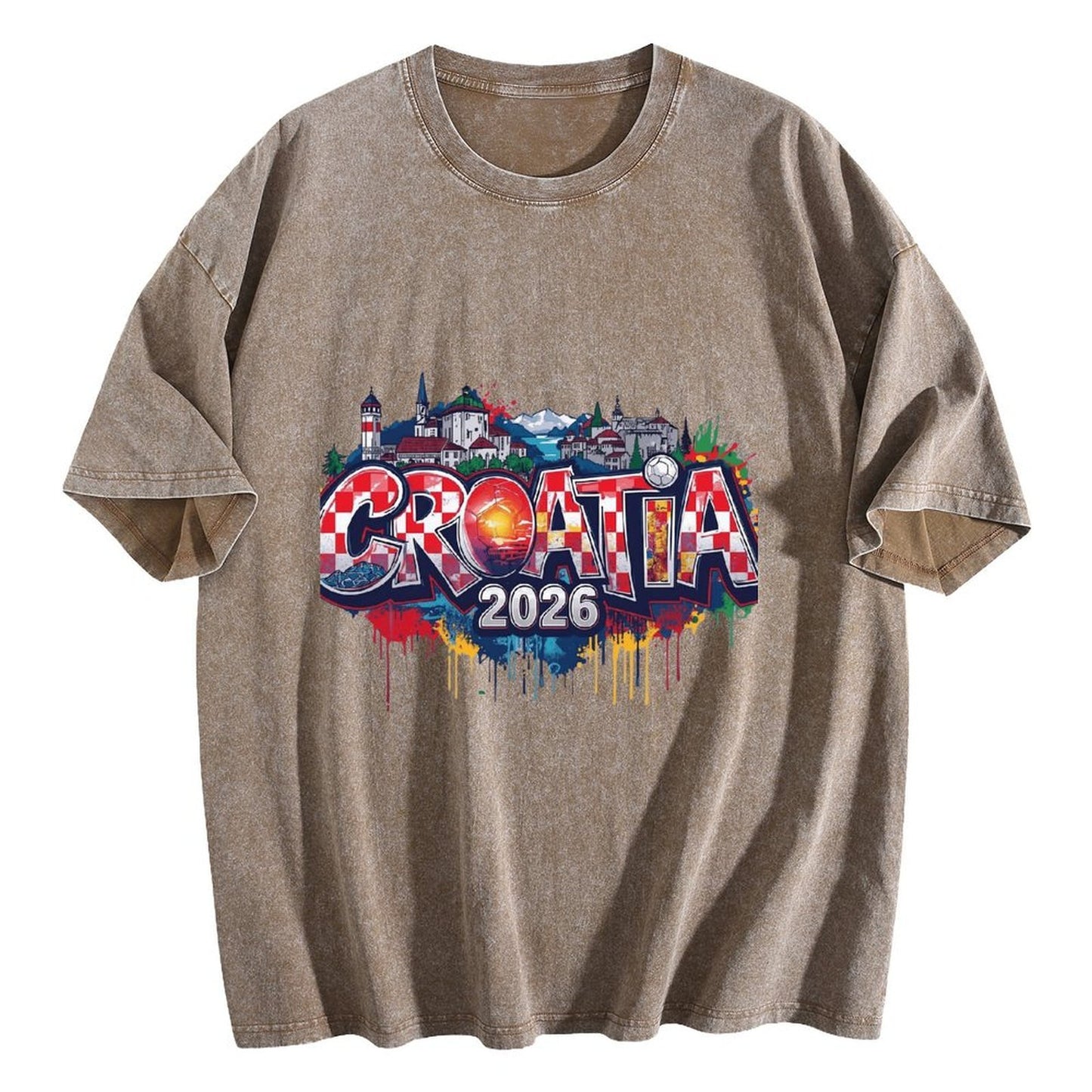 2026 World Cup Cotton T-Shirt Croatia