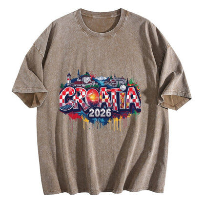 2026 World Cup Cotton T-Shirt Croatia