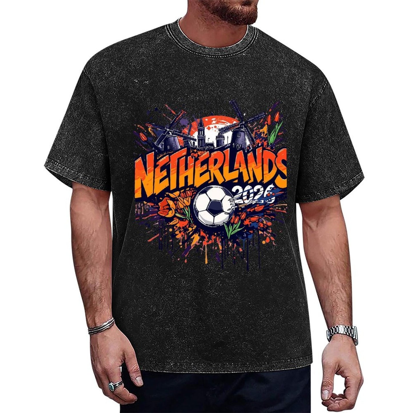 2026 World Cup Cotton T-Shirt Netherlands